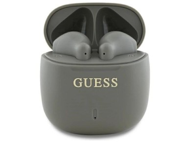 Guess Bluetooth headphones GUTWSJ14ESGE TWS + docking station taupe Printed Classic Logo Guess Bluetooth headphones GUTWSJ14ESGE TWS + docking station taupe Printed Classic Logo