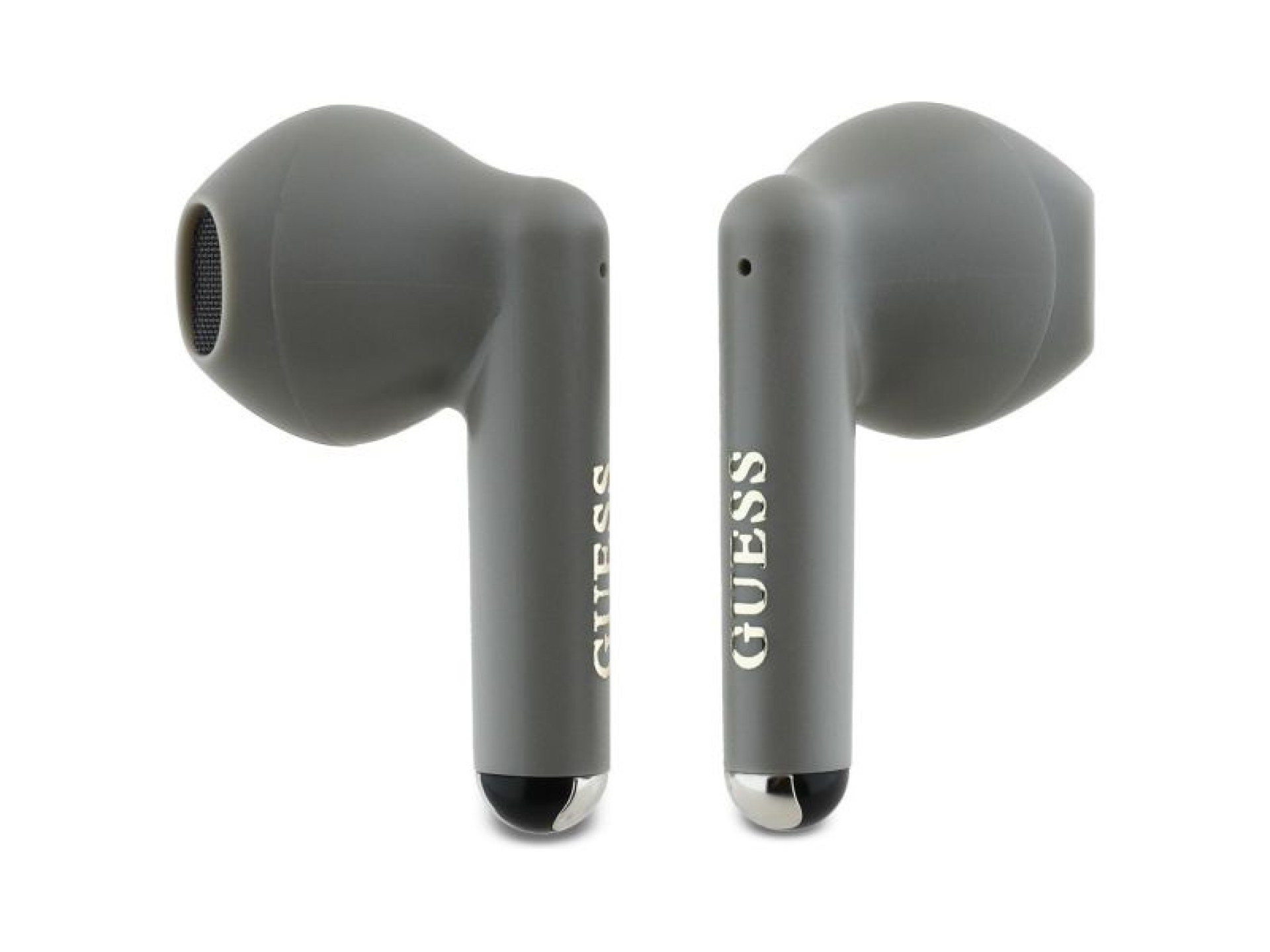 Guess Bluetooth headphones GUTWSJ14ESGE TWS + docking station taupe Printed Classic Logo