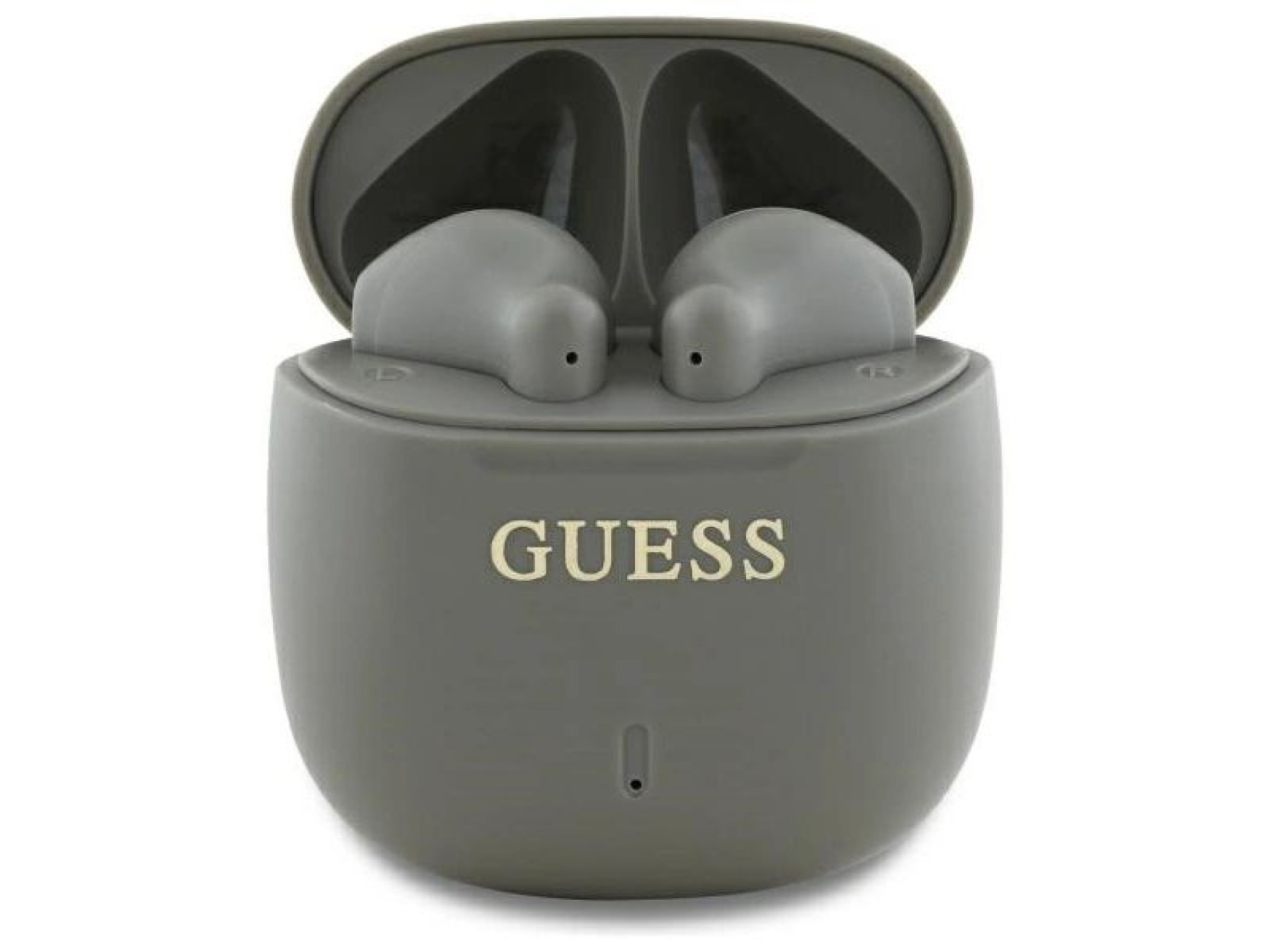 Guess Bluetooth headphones GUTWSJ14ESGE TWS + docking station taupe Printed Classic Logo