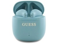 Guess Bluetooth headphones GUTWSJ14ESGQ TWS + docking station turquoise/turquoise Printed Classic Lo