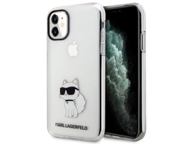 Funda Karl Lagerfeld Ikonik Choupette para iPhone 11 / Xr - Transparente Funda Karl Lagerfeld Ikonik Choupette para iPhone 11 / Xr - Transparente