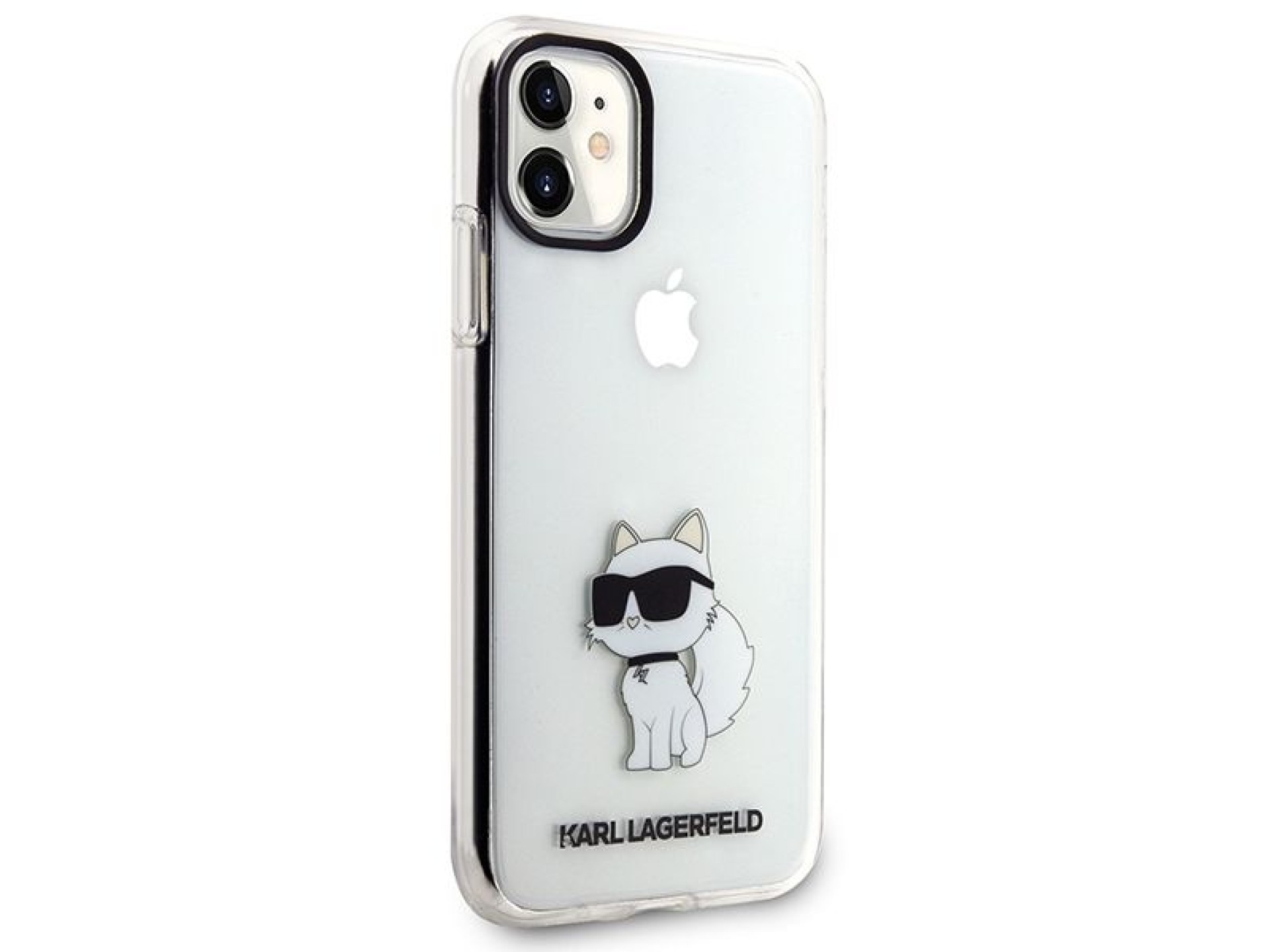 Karl Lagerfeld Ikonik Choupette Case for iPhone 11 / Xr - Transparent