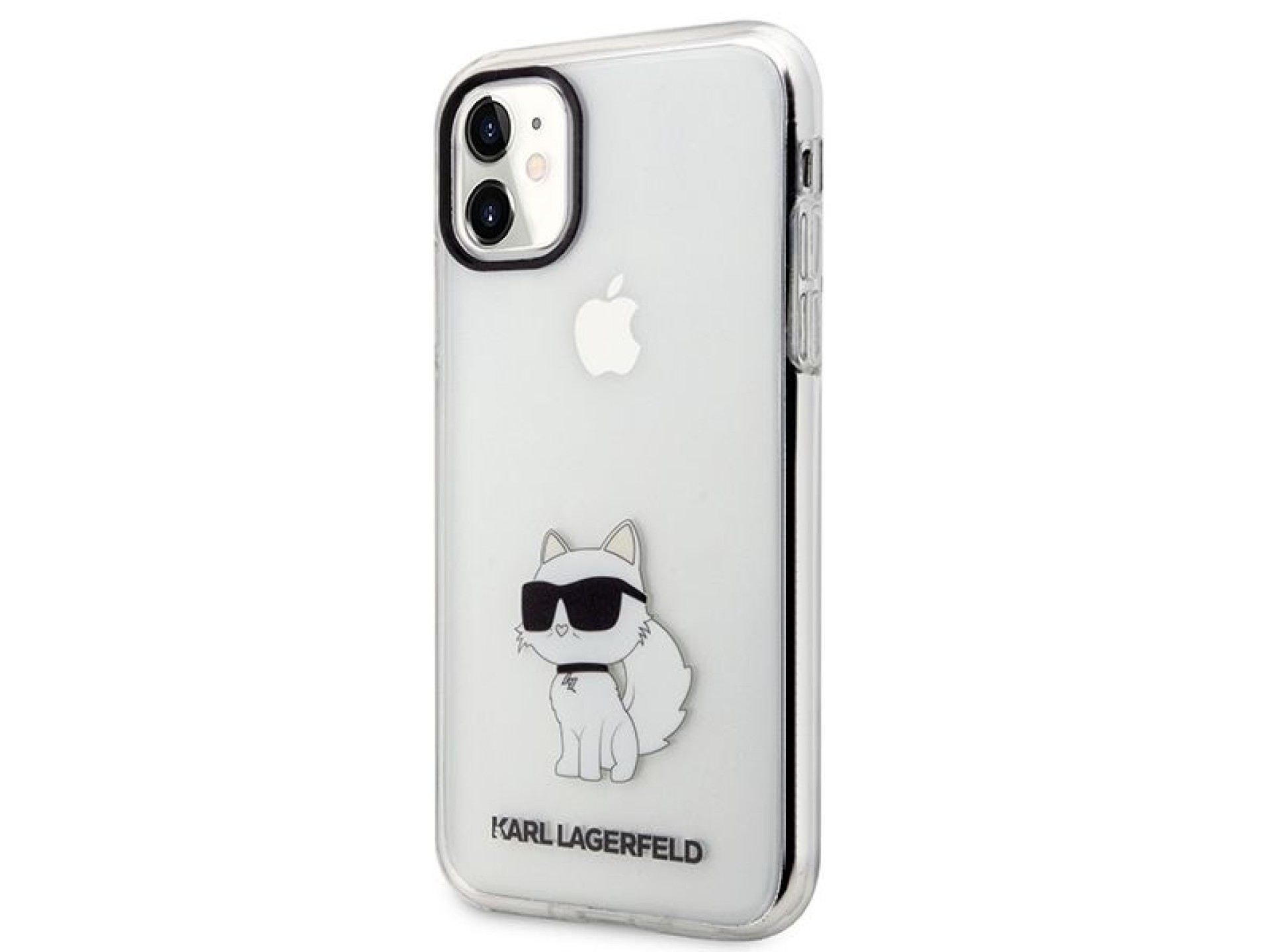 Karl Lagerfeld Ikonik Choupette Case for iPhone 11 / Xr - Transparent