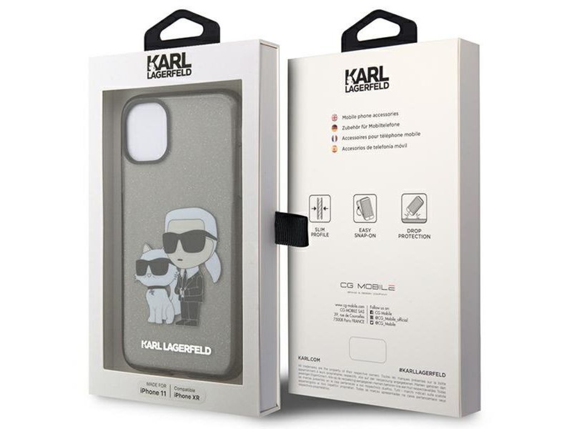 Karl Lagerfeld KLHCN61HNKCTGK iPhone 11 / Xr 6.1