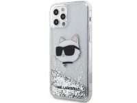 Karl Lagerfeld KLHCP12MLNHCCS iPhone 12/ 12 Pro 6.1" silver/silver hardcase Glitter Choupette Head Karl Lagerfeld KLHCP12MLNHCCS iPhone 12/ 12 Pro 6.1" silver/silver hardcase Glitter Choupette Head