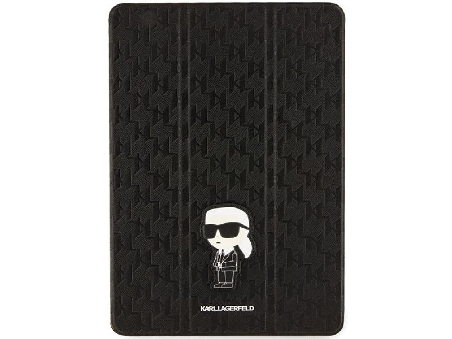 Funda Karl Lagerfeld Saffiano Monogram Ikonik para iPad de 10.2