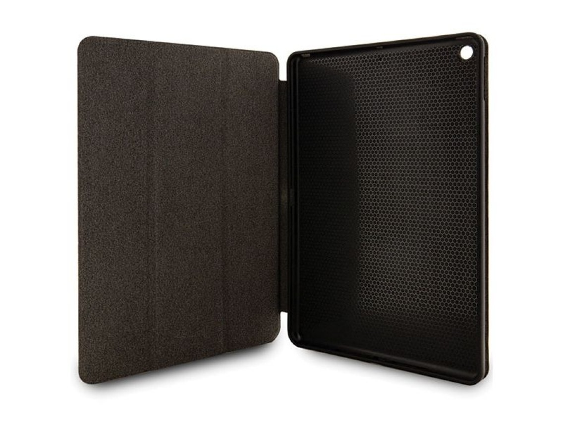 Funda Karl Lagerfeld Saffiano Monogram Ikonik para iPad de 10.2" 2019 (7.ª generación) con cierre ma