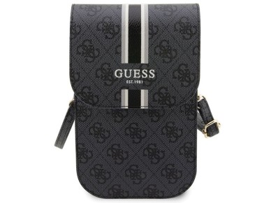 Guess 4G Stripe Handbag - Black Guess 4G Stripe Handbag - Black