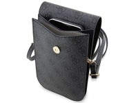 Bolsa Guess 4G Stripe - Preta Bolsa Guess 4G Stripe - Preta
