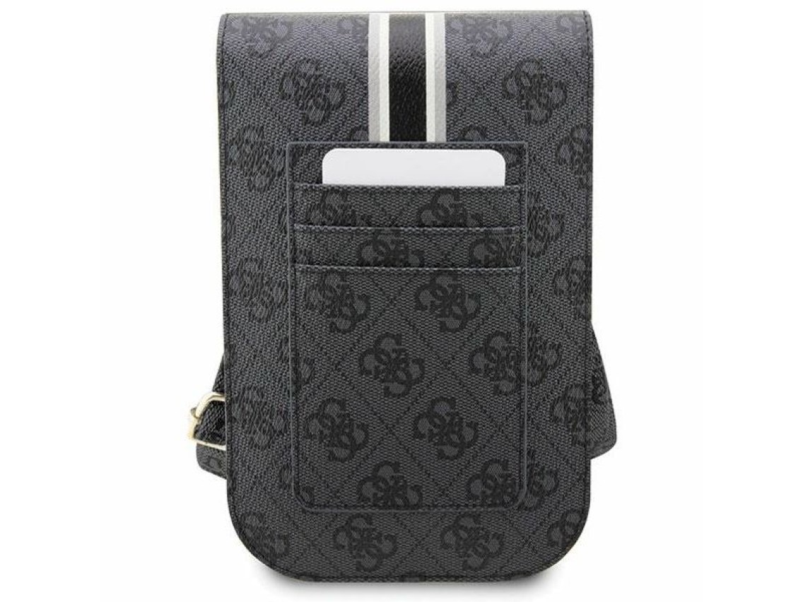 Bolsa Guess 4G Stripe - Preta