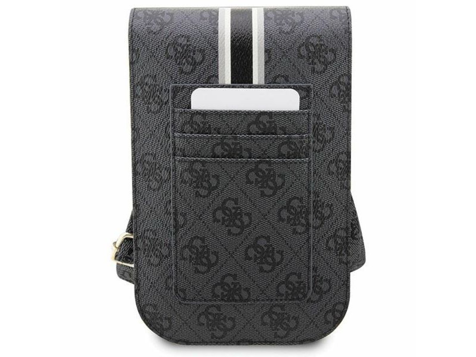 Bolsa Guess 4G Stripe - Preta