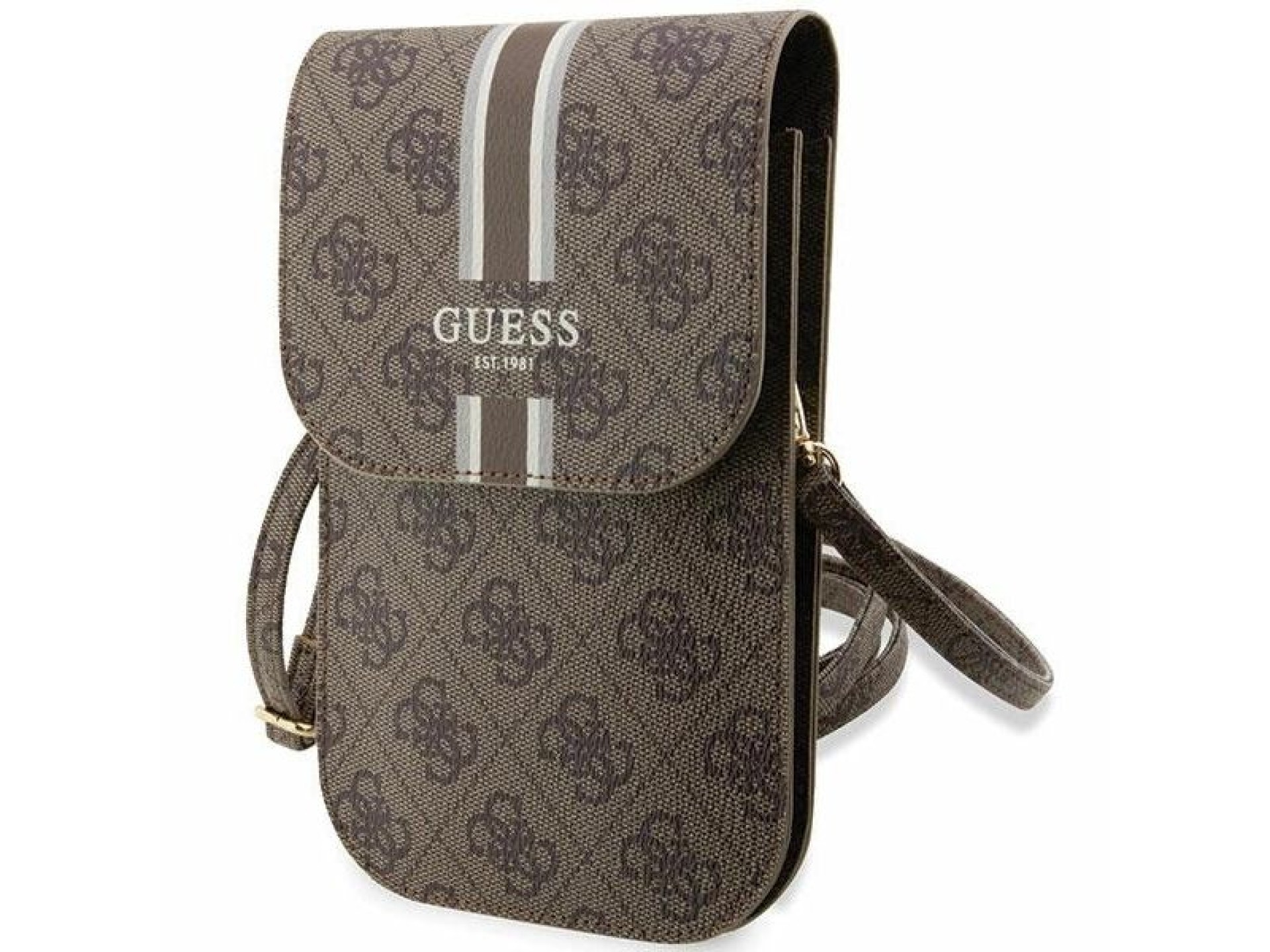 Guess 4G Stripe handbag - brown