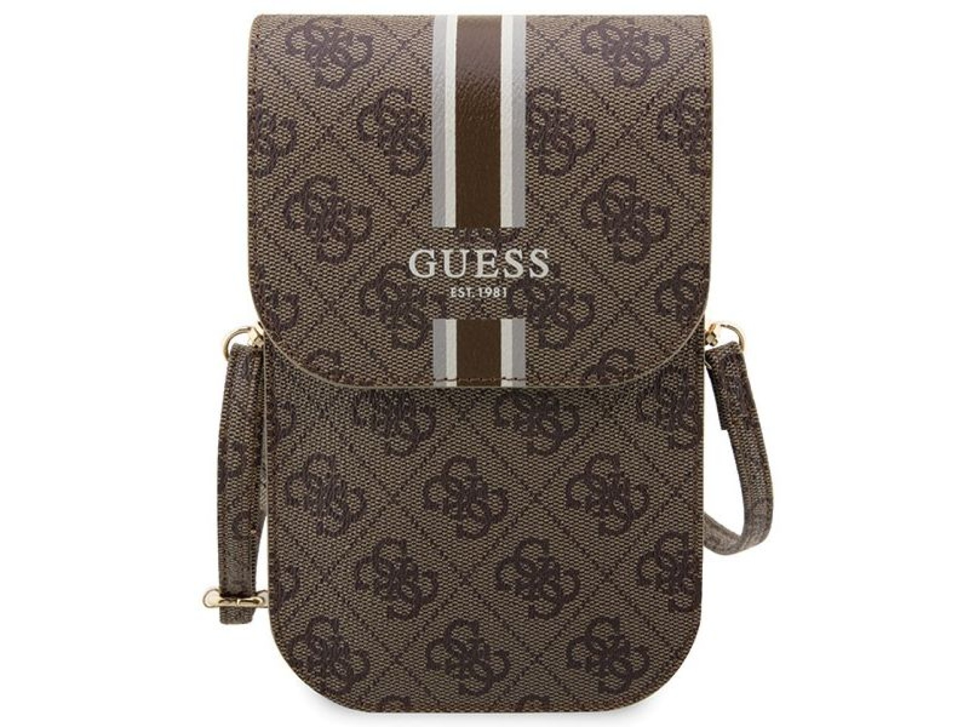 Guess 4G Stripe handbag - brown