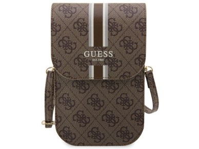 Guess 4G Stripe handbag - brown Guess 4G Stripe handbag - brown