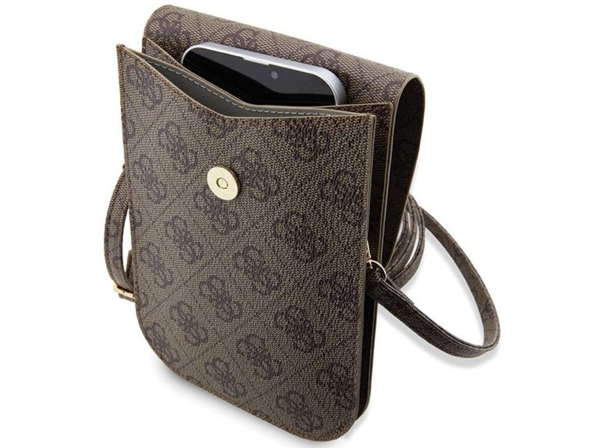 Guess 4G Stripe handbag - brown
