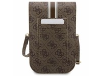 Guess 4G Stripe handbag - brown Guess 4G Stripe handbag - brown