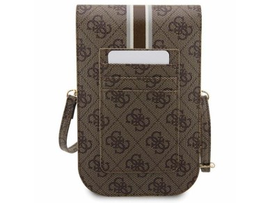 Guess 4G Stripe handbag - brown Guess 4G Stripe handbag - brown