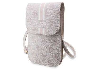 Guess 4G Stripe handbag - pink Guess 4G Stripe handbag - pink