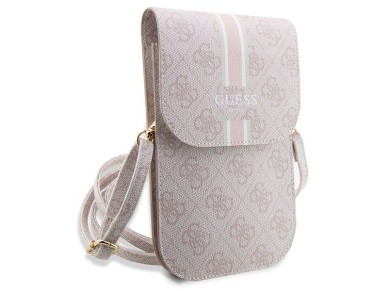 Guess 4G Stripe handbag - pink Guess 4G Stripe handbag - pink