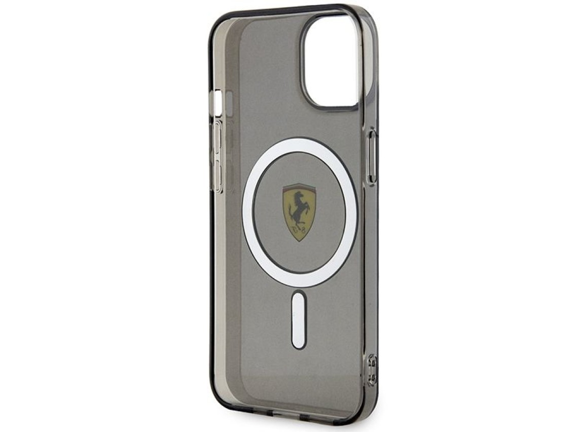 Ferrari FEHMP14MURKK iPhone 14 Plus 6.7" black/black hardcase Translucent Magsafe