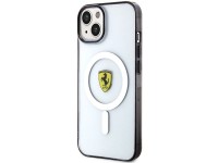 Capa r�gida transparente Ferrari FEHMP14SURKT para iPhone 14 de 6,1" com MagSafe.
