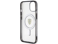 Capa r�gida transparente Ferrari FEHMP14SURKT para iPhone 14 de 6,1" com MagSafe.