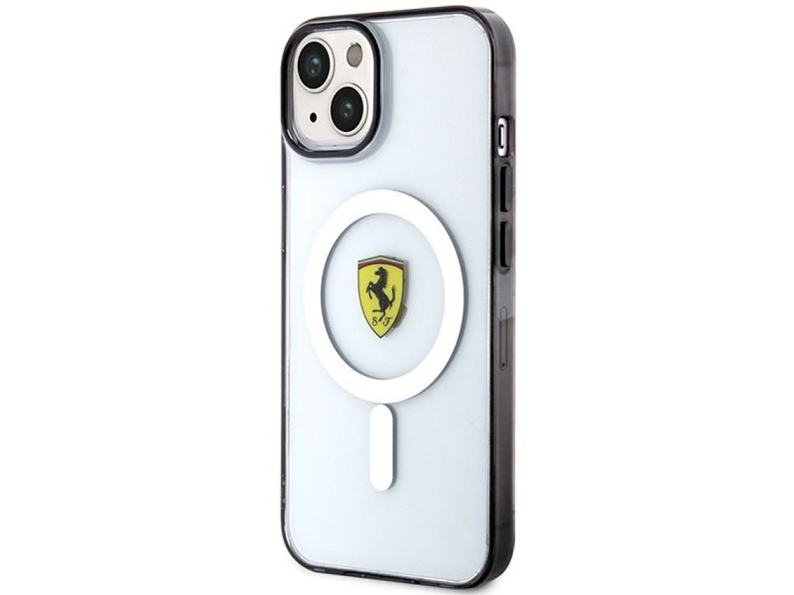 Ferrari FEHMP14MURKT iPhone 14 Plus 6.7" clear/transparent hardcase Outline Magsafe