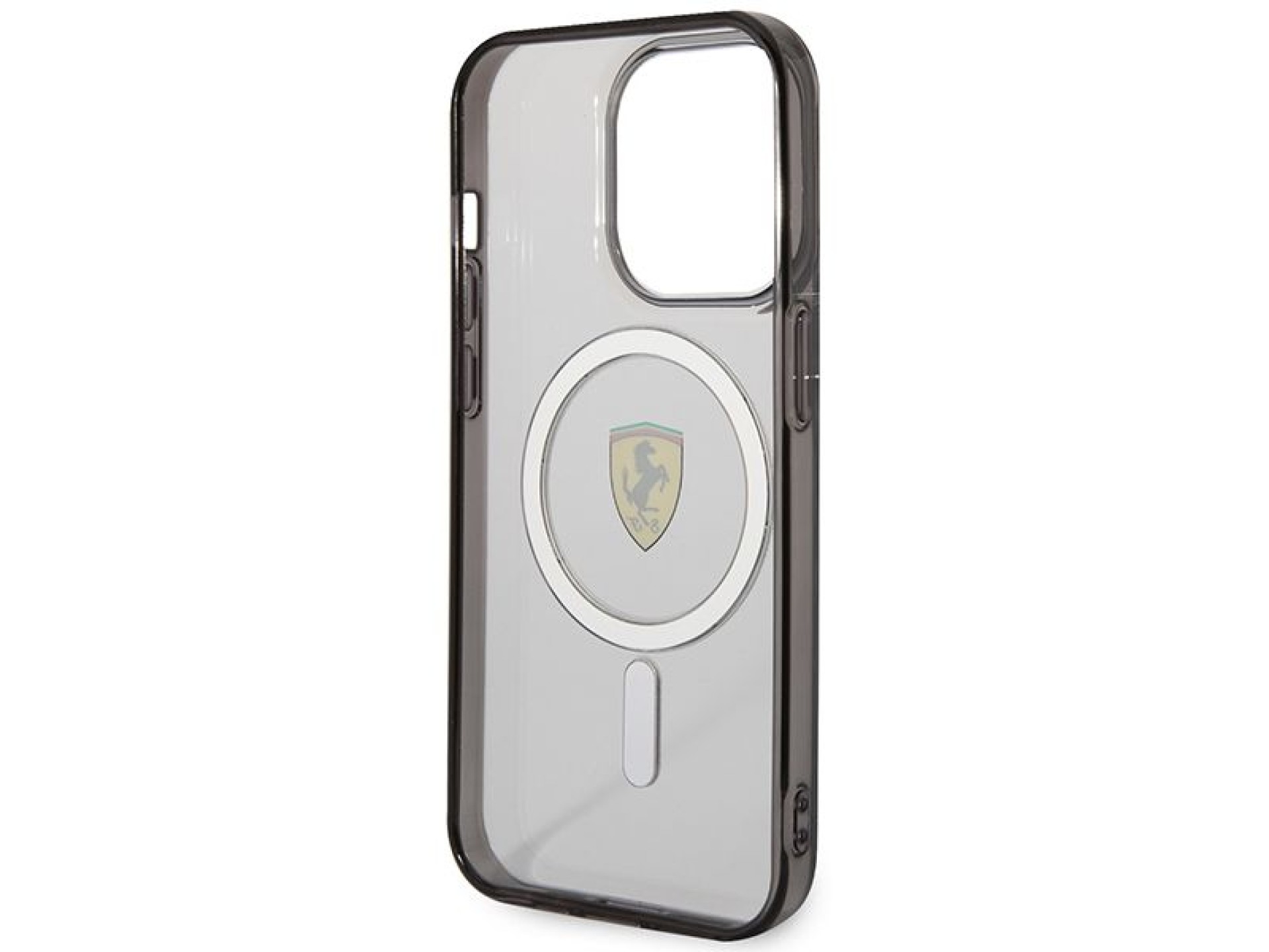Funda rígida transparente Ferrari FEHMP14LURKT para iPhone 14 Pro de 6,1