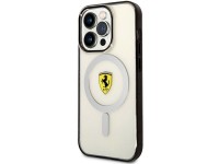 Funda r�gida transparente Ferrari FEHMP14XURKT para iPhone 14 Pro Max de 6,7" con MagSafe