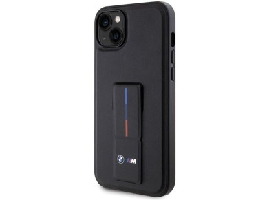 Capa BMW Grip Stand Hot Stamp para iPhone 14/15/13 - Preta Capa BMW Grip Stand Hot Stamp para iPhone 14/15/13 - Preta