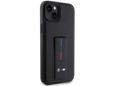 Capa BMW Grip Stand Hot Stamp para iPhone 14/15/13 - Preta Capa BMW Grip Stand Hot Stamp para iPhone 14/15/13 - Preta
