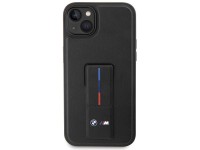 Funda BMW Grip Stand con estampado en caliente para iPhone 14 Plus / 15 Plus - Negra Funda BMW Grip Stand con estampado en caliente para iPhone 14 Plus / 15 Plus - Negra