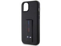 Funda BMW Grip Stand con estampado en caliente para iPhone 14 Plus / 15 Plus - Negra Funda BMW Grip Stand con estampado en caliente para iPhone 14 Plus / 15 Plus - Negra