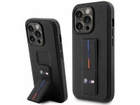 BMW Grip Stand Hot Stamp iPhone 14 Pro Case - Black BMW Grip Stand Hot Stamp iPhone 14 Pro Case - Black