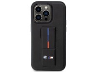 BMW Grip Stand Hot Stamp iPhone 14 Pro Case - Black BMW Grip Stand Hot Stamp iPhone 14 Pro Case - Black