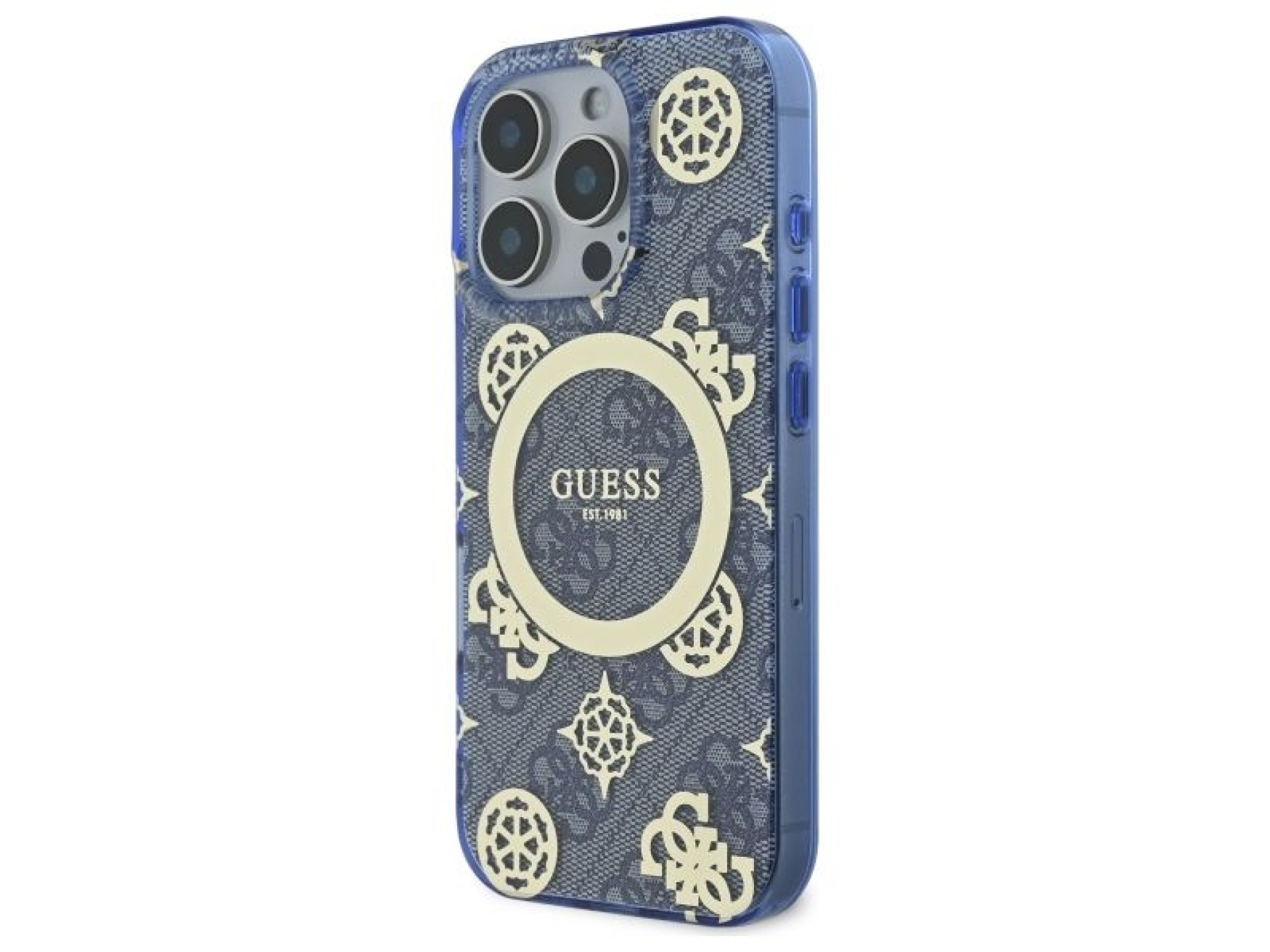 Funda rígida azul/azul para iPhone 16 Pro Max de 6,9