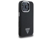 Guess GUHMP16XPGTSPSK iPhone 16 Pro Max 6.3" black/black hardcase Grained Triangle MagSafe Guess GUHMP16XPGTSPSK iPhone 16 Pro Max 6.3" black/black hardcase Grained Triangle MagSafe