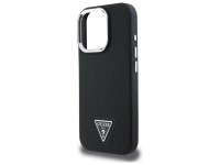 Guess GUHMP16XPGTSPSK iPhone 16 Pro Max 6.3" black/black hardcase Grained Triangle MagSafe Guess GUHMP16XPGTSPSK iPhone 16 Pro Max 6.3" black/black hardcase Grained Triangle MagSafe