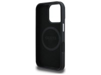 Guess GUHMP16XPGTSPSK iPhone 16 Pro Max 6.3" black/black hardcase Grained Triangle MagSafe Guess GUHMP16XPGTSPSK iPhone 16 Pro Max 6.3" black/black hardcase Grained Triangle MagSafe