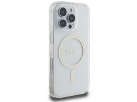 Funda Guess IML Glitter Circle MagSafe para iPhone 16 Pro Max - Transparente Funda Guess IML Glitter Circle MagSafe para iPhone 16 Pro Max - Transparente