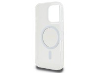 Funda Guess IML Glitter Circle MagSafe para iPhone 16 Pro Max - Transparente Funda Guess IML Glitter Circle MagSafe para iPhone 16 Pro Max - Transparente