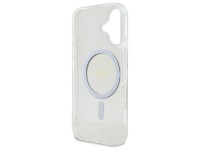 Funda rígida transparente Guess GUHMP16MHFGERET para iPhone 16 Plus de 6,7" con diseño IML y purpuri Funda rígida transparente Guess GUHMP16MHFGERET para iPhone 16 Plus de 6,7" con diseño IML y purpuri