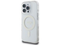 Funda Guess IML Glitter Circle MagSafe para iPhone 16 Pro Max - Transparente Funda Guess IML Glitter Circle MagSafe para iPhone 16 Pro Max - Transparente