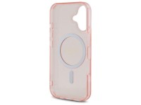 Capa rígida rosa/rosa com glitter circular IML MagSafe para iPhone 16 6.1" Guess GUHMP16SHFGEREP Capa rígida rosa/rosa com glitter circular IML MagSafe para iPhone 16 6.1" Guess GUHMP16SHFGEREP