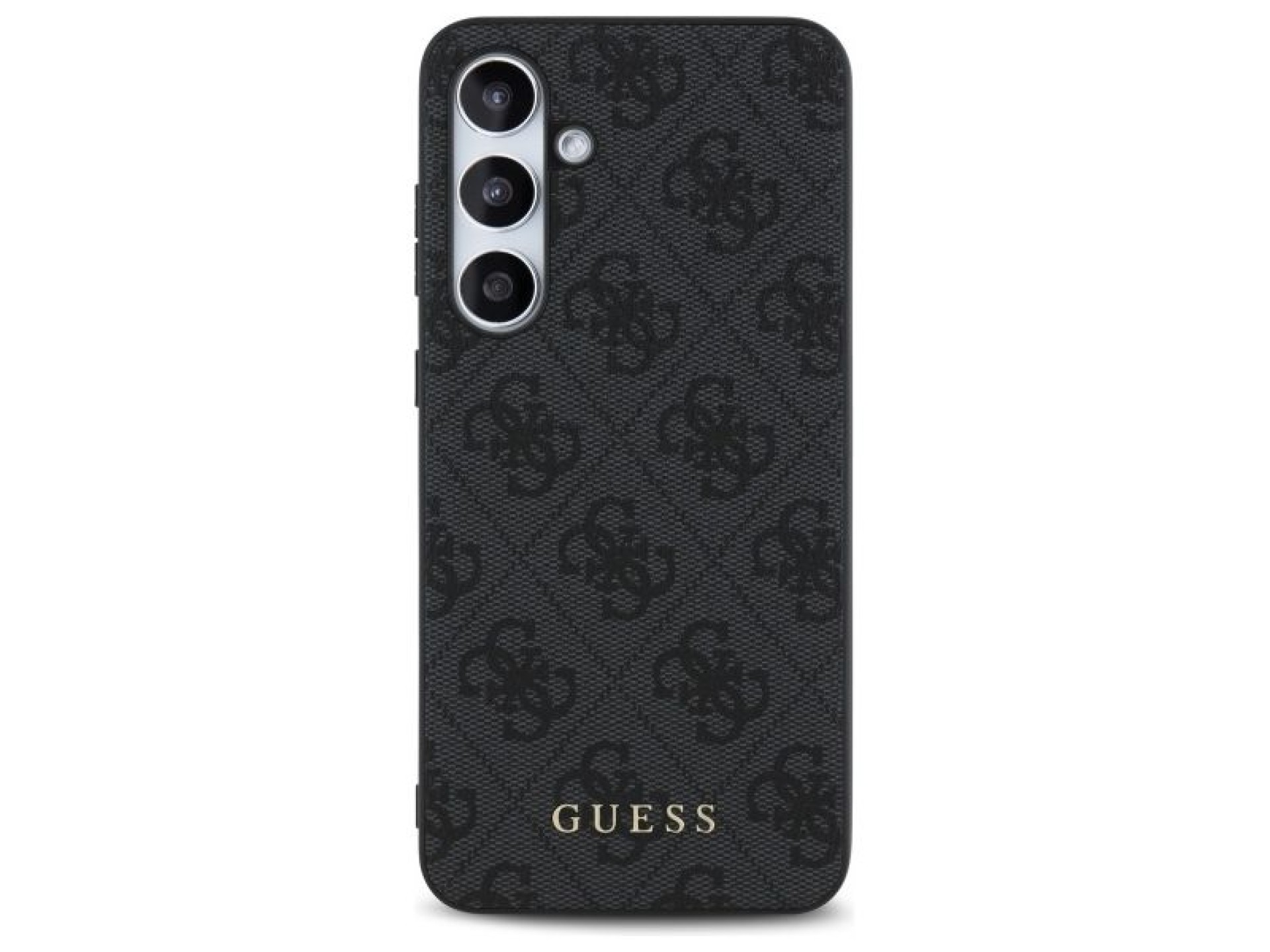 Guess GUHCS24FEG4GFGR S24 FE S721 gray/gray hardcase 4G Metal Gold Logo