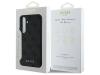 Guess GUHCS24FEG4GFGR S24 FE S721 gray/gray hardcase 4G Metal Gold Logo