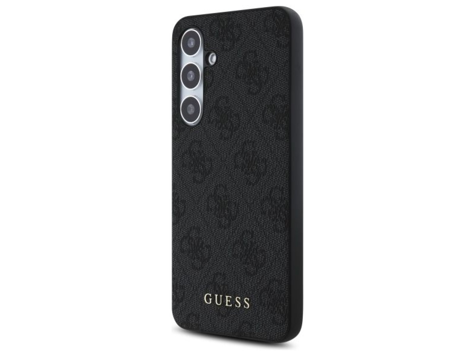 Guess GUHCS24FEG4GFGR S24 FE S721 gray/gray hardcase 4G Metal Gold Logo