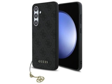 Guess GUHCS24FEGF4GGR S24 FE S721 gray/gray hardcase 4G Charms Collection Guess GUHCS24FEGF4GGR S24 FE S721 gray/gray hardcase 4G Charms Collection