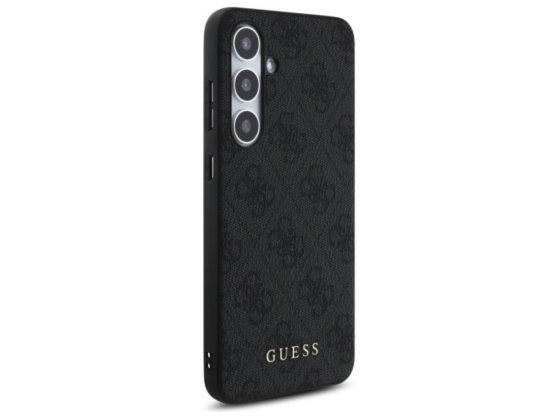 Guess GUHCS24FEG4GFGR S24 FE S721 gray/gray hardcase 4G Metal Gold Logo