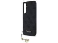 Estuche rígido gris/gris Guess GUHCS24FEGF4GGR S24 FE S721, colección Charms 4G Estuche rígido gris/gris Guess GUHCS24FEGF4GGR S24 FE S721, colección Charms 4G